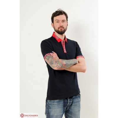 Embroidered t-shirt for men "Leader 2"